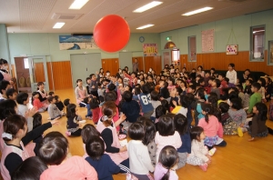 大きなバルーンも登場