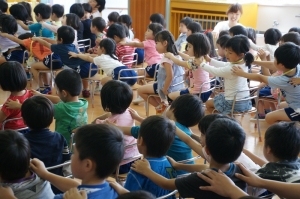 みんなで、おめでとう