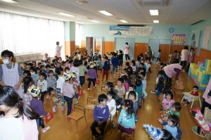 退場です