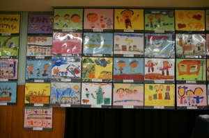 すみれ組絵画作品