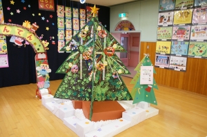 さくら組クリスマスリース
