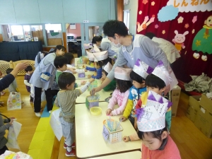 何が当たるかな？