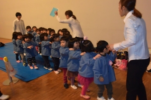 いよいよ舞台に向かいます