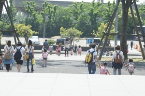 帰路につきます