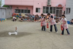 消火隊出動