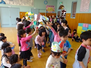 入場です