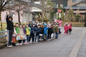 姿が見えなくなっても「ガンバレー！」
