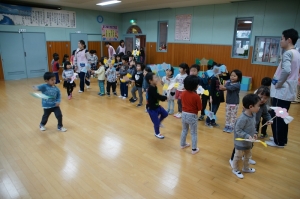 さあ、アーチの準備