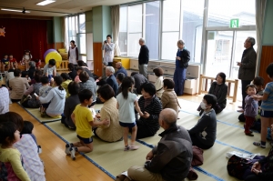 おじいちゃん、おばあちゃんにプレゼント