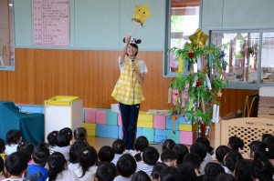 お母さんパンダ登場