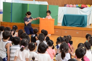 花が動いています