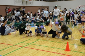 親子レース「借り物競走」