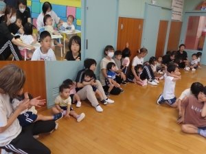 ばら・つぼみ組さんも