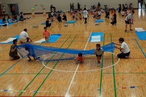 年長「障害物レース」