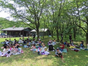 お楽しみのお弁当タイム
