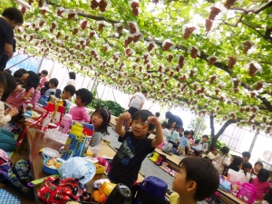 秋の遠足”新潟市池田観光果樹園”