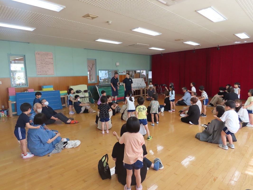 9月1日（月） 祖父母参観1日目