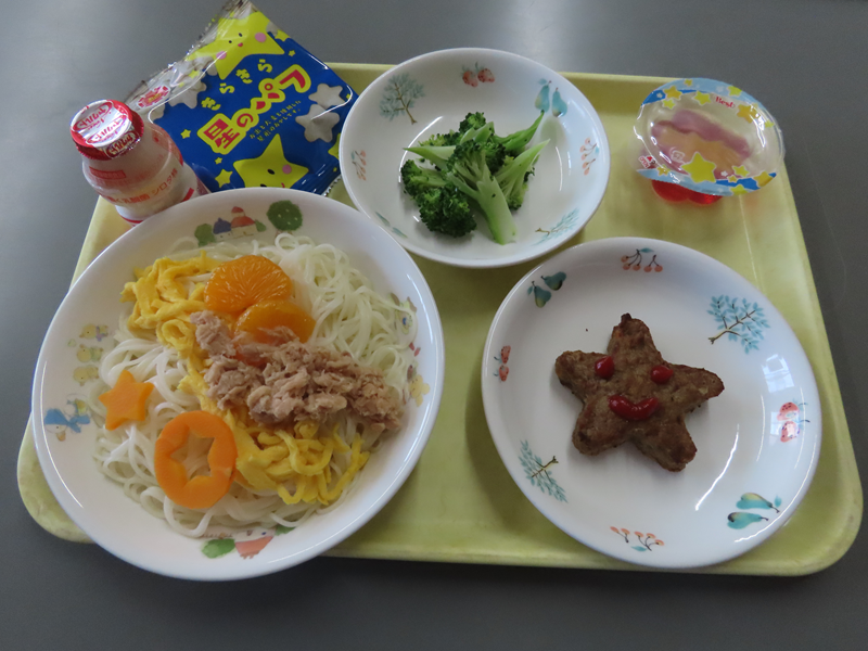 7月7日（月） 七夕特別献立