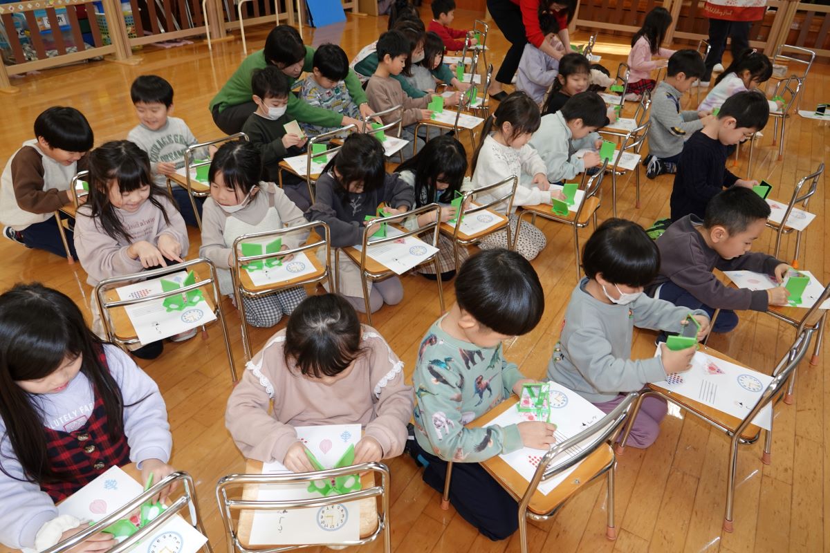 1月17日（水）年長の「かがくタイム」