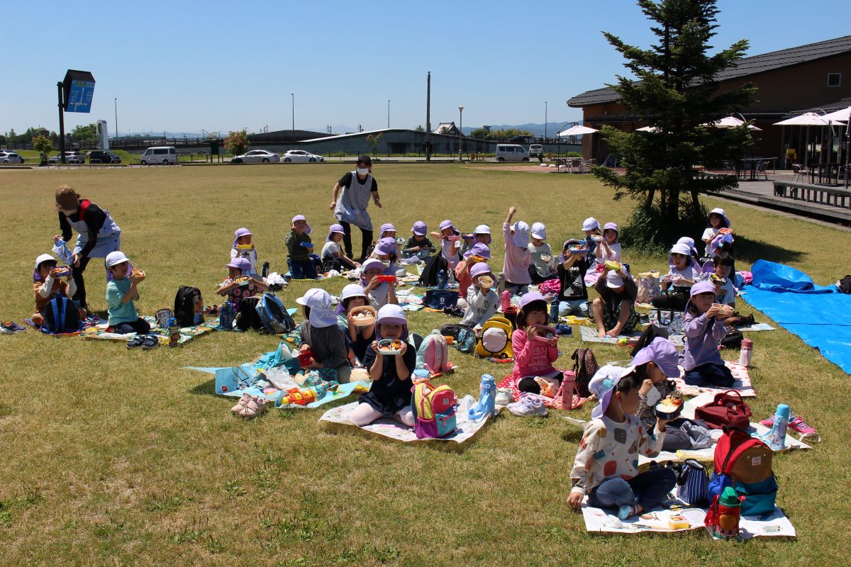 お弁当を食べました！