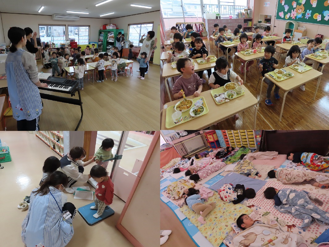 4月3日（木） 令和7年度 通常保育開始（進級児）