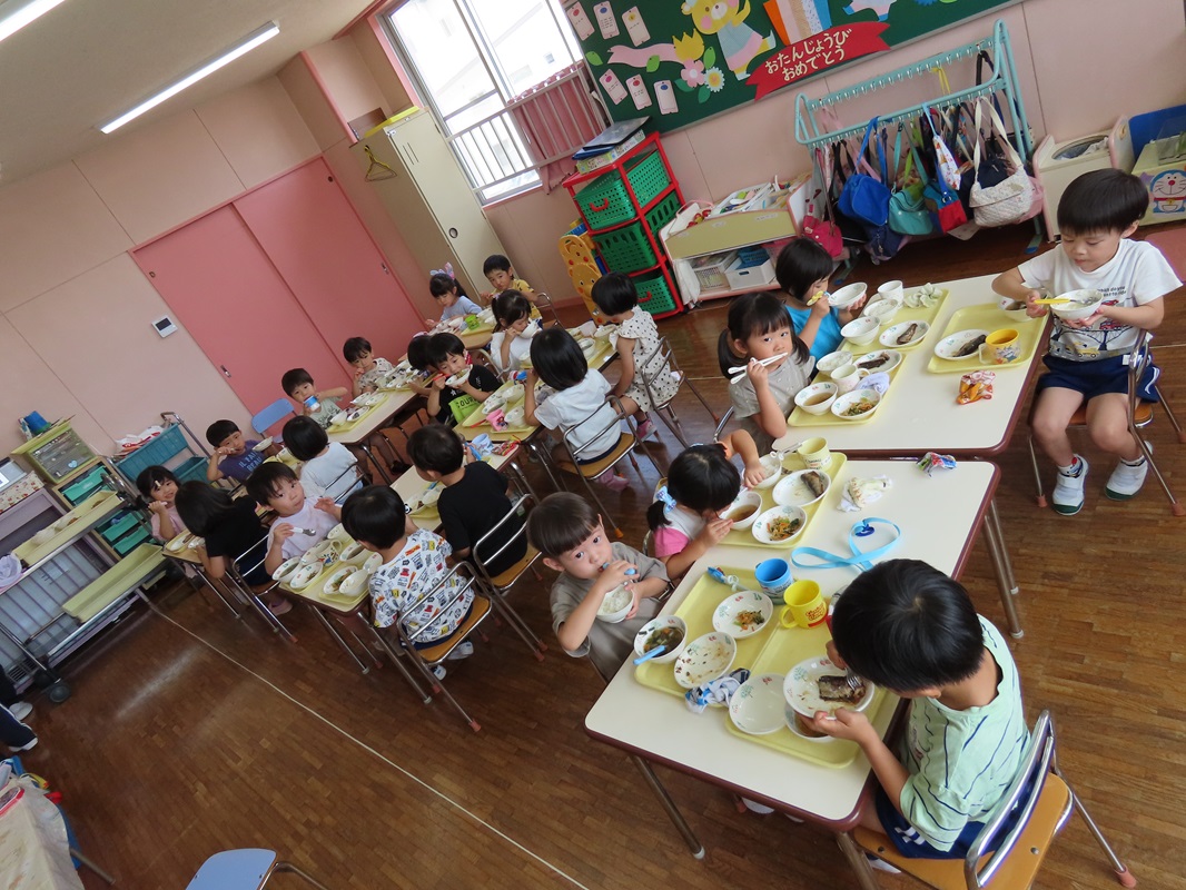 ８月２１日（水） さくら組の給食