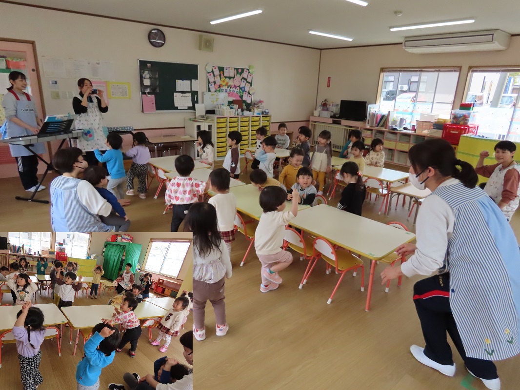 4月9日（水） ぼたん組 朝の会