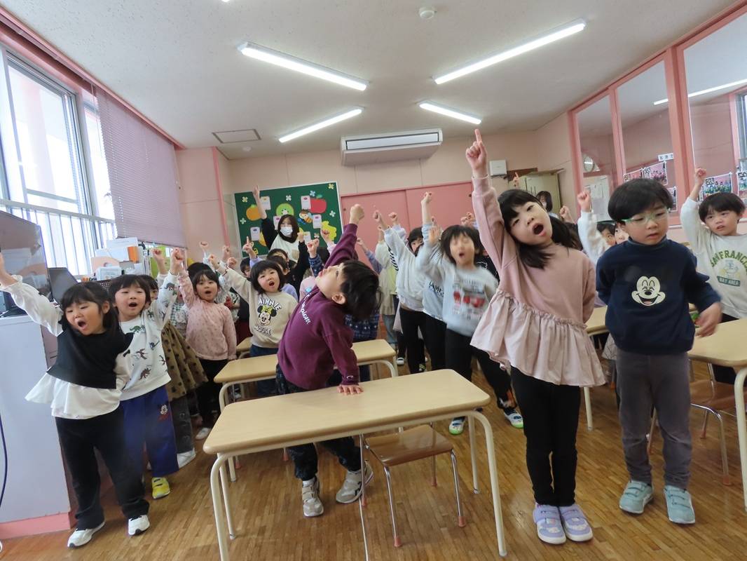 年中組　音楽発表会に向けて