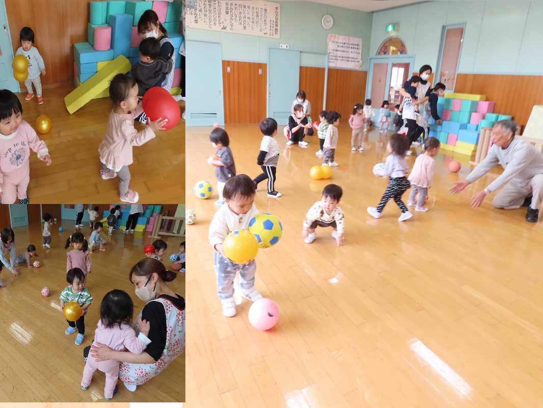 4月11日（金） ばら組 ボールあそび