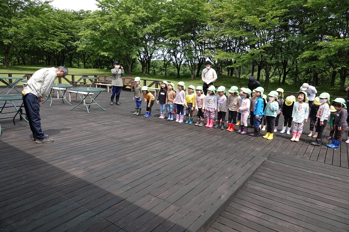 5月25日（木）年中のサツマイモ植え
