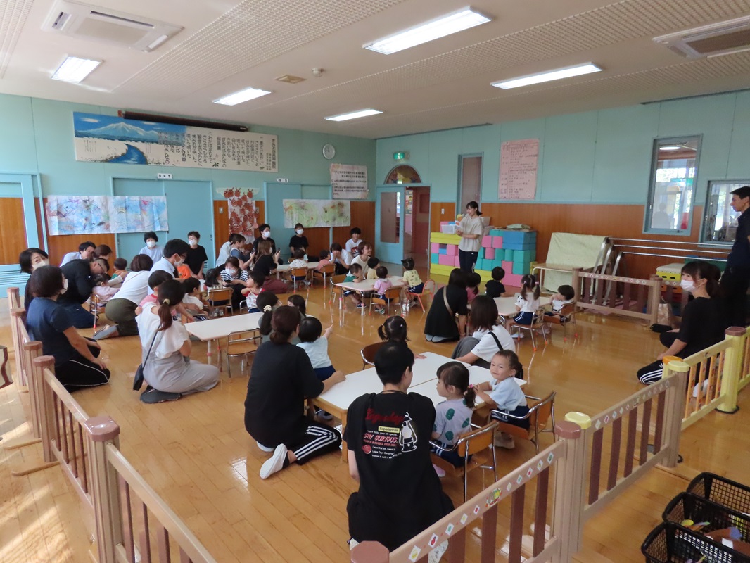 ９月４日（水） ばら組　保育参観