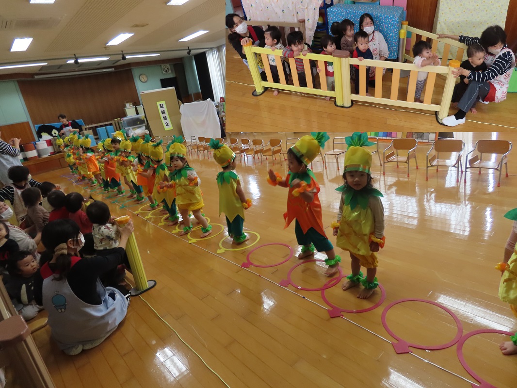 １１月１５日（金） 最後のお遊戯会練習