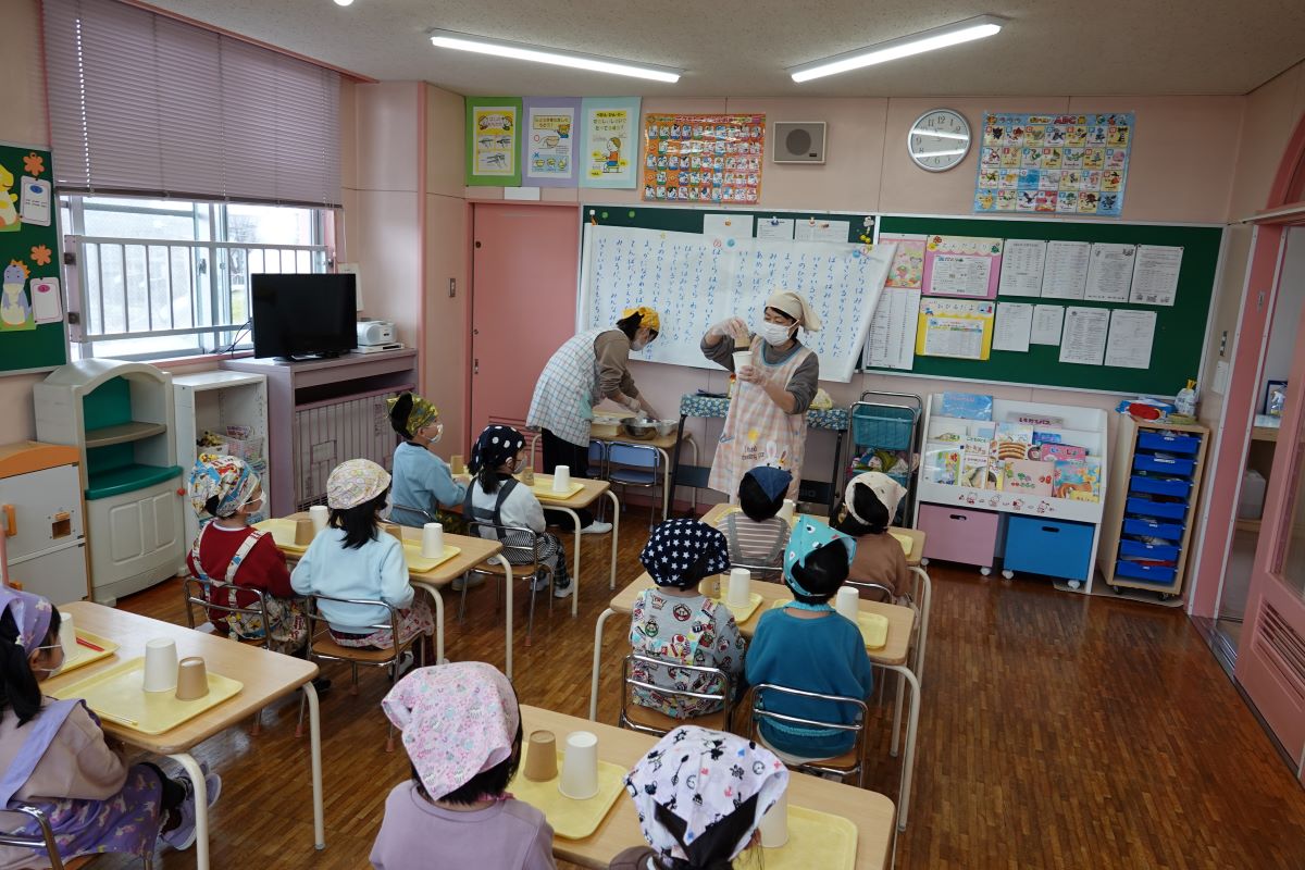 1月23日（火）年中の「シャカシャカおにぎりづくり」