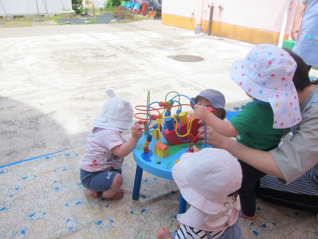 ５月２３日（木）　つぼみ組　外遊び