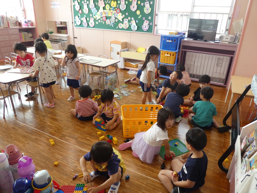 ７月３１日（水） つくし組 自由遊び