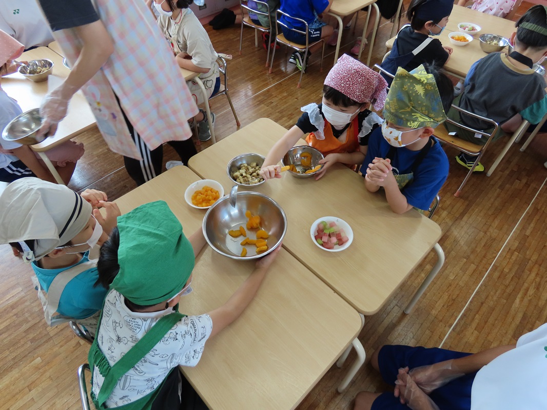 チームワークが大切です