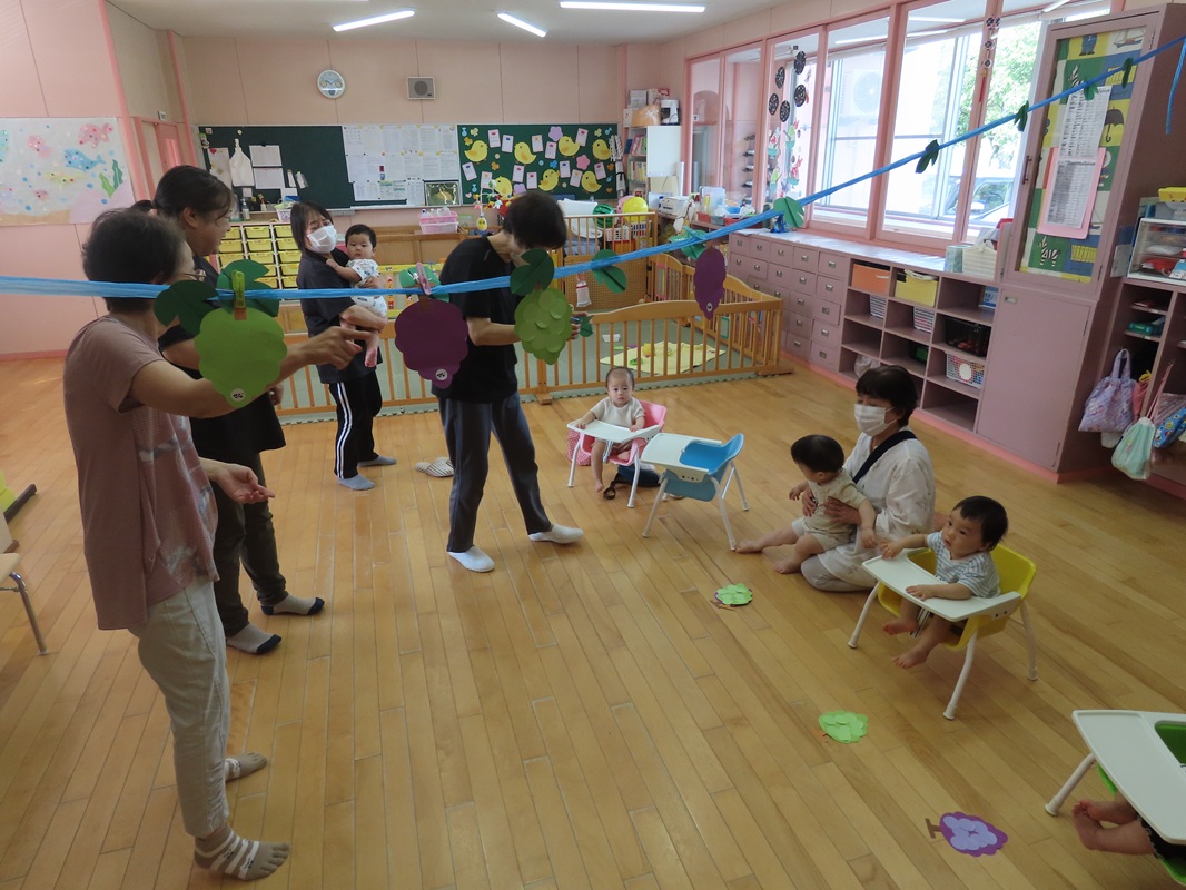 つぼみ組～お部屋に飾りました～