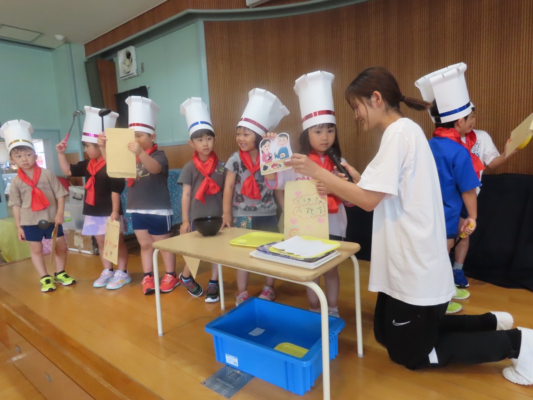 何が出てくるかな？