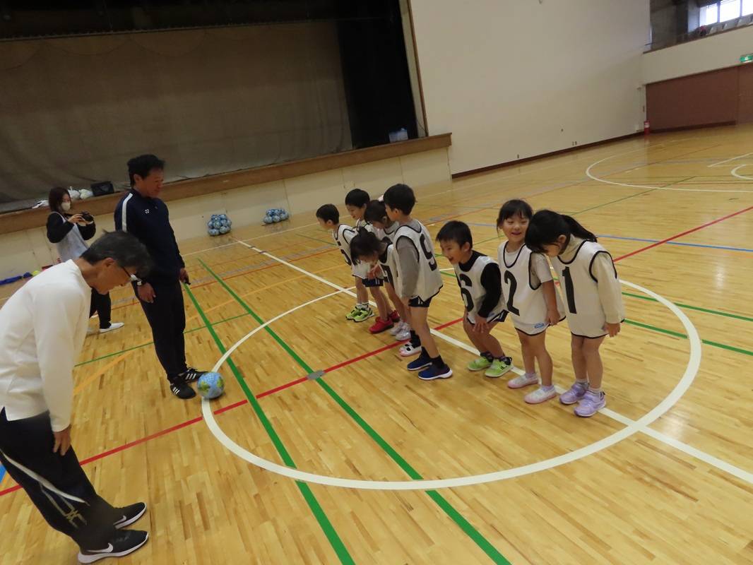 年長組　サッカー教室