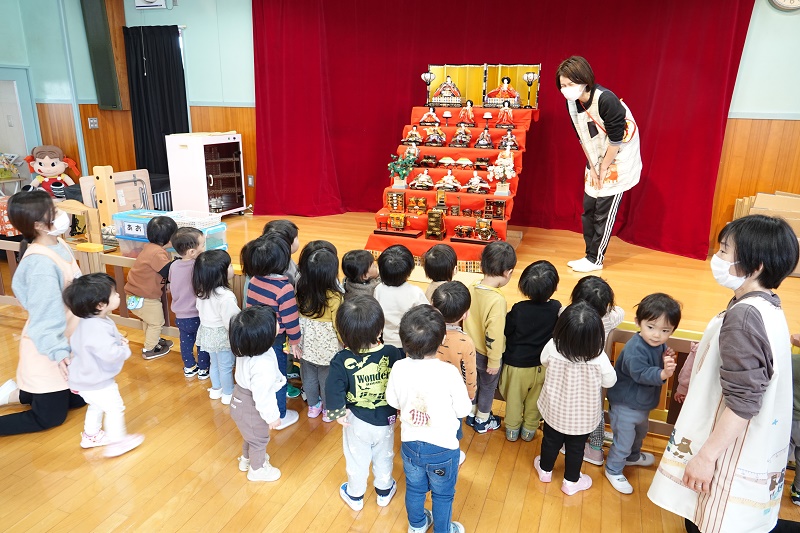 2月21日（火）ばらぐみのお雛様見学