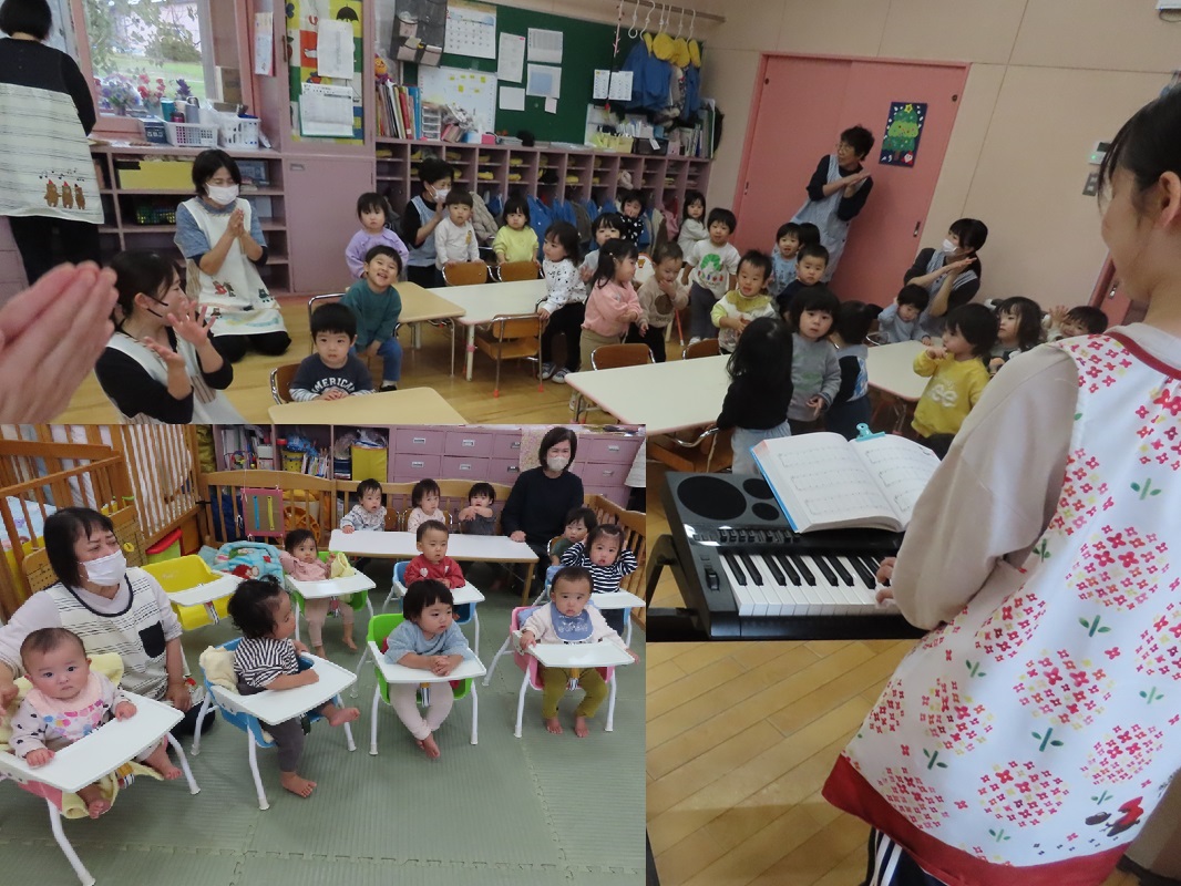 １２月３日（火） ばら・つぼみ組 朝のうた