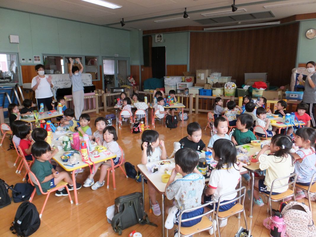 9月5日（火）ぼたんぐみの遠足ごっこ