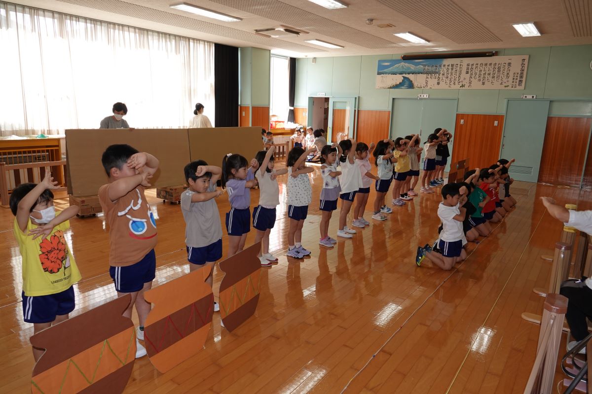 9月29日（金）年長の最後の練習