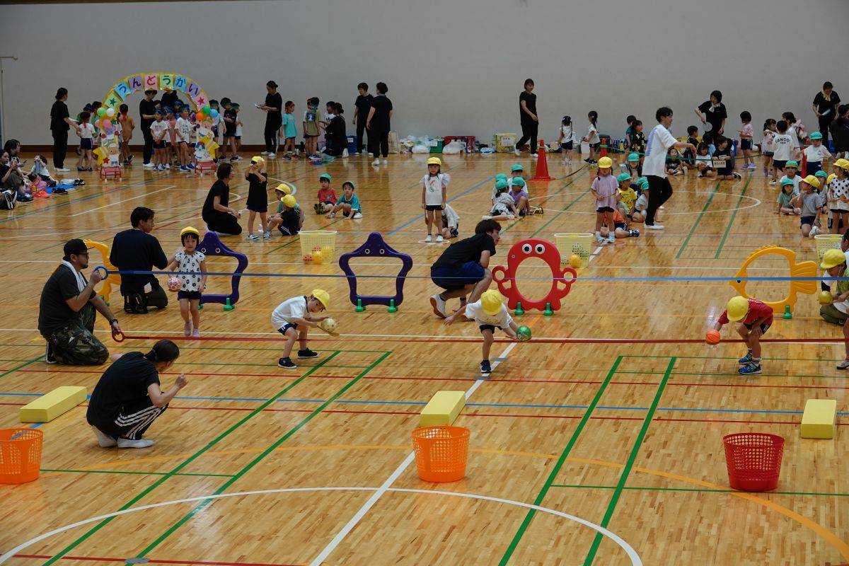 年中「スプーンレース」