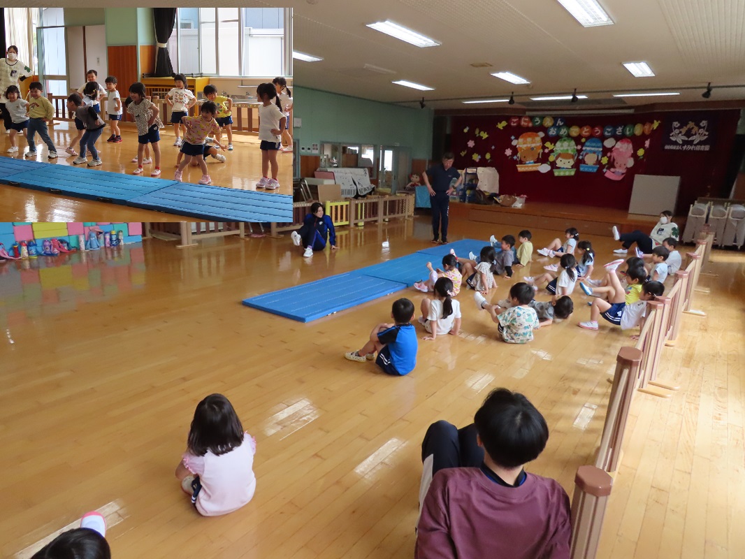 4月10日（木） 年中組 はじめてのJump！Jump！
