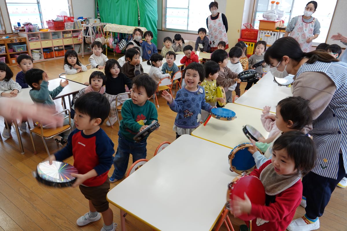 1月24日（水）ぼたんぐみの音楽発表会練習スタート