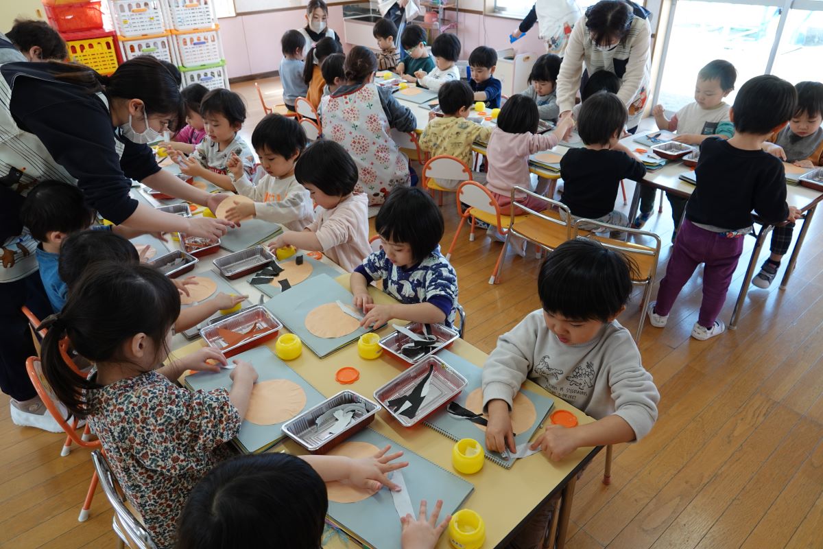 3月11日（月）ぼたんぐみの製作