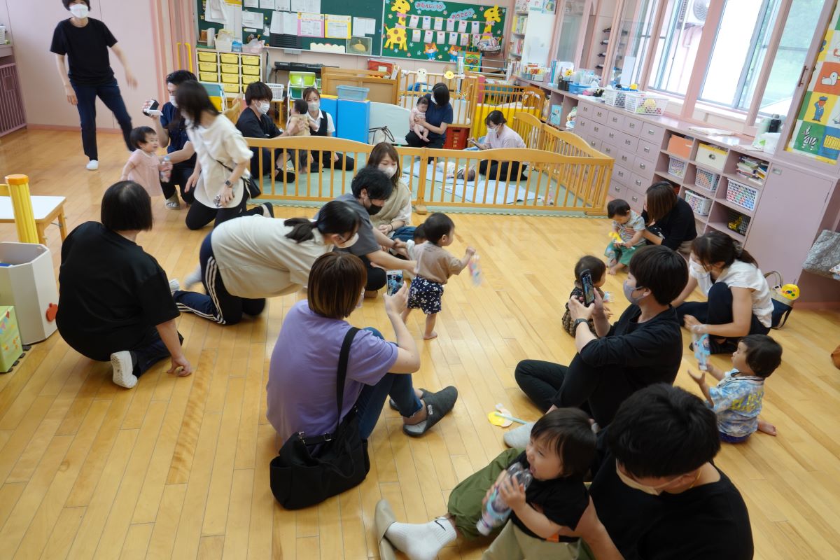 6月16日（金）つぼみぐみの保育参観