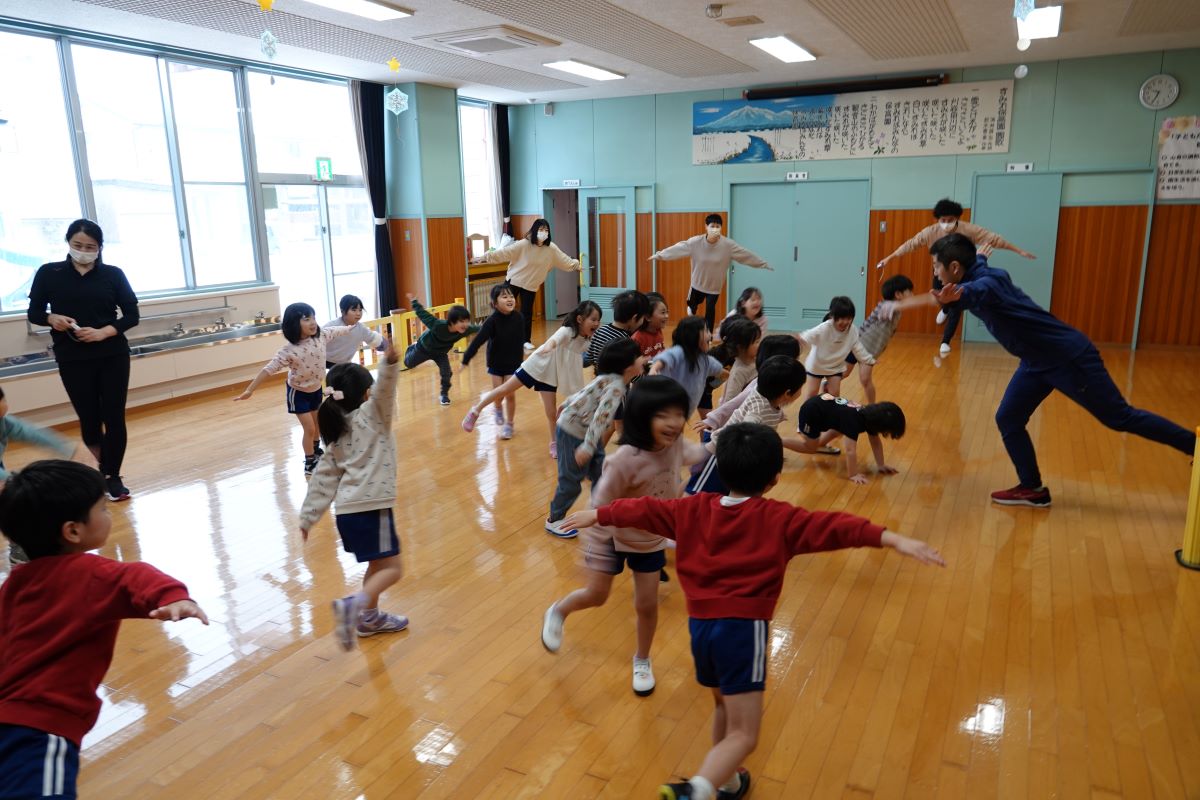 1月16日（火）わくわくちゃれんじ「運動あそび」