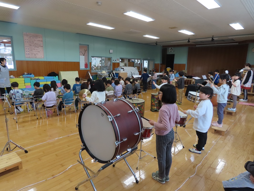 2月１４日（金） 音楽発表会 前日練習